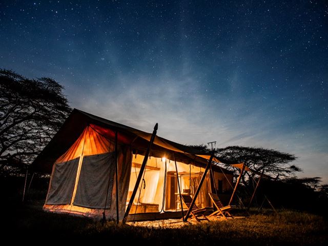 Ubuntu Migration Camp Under The Night Sky