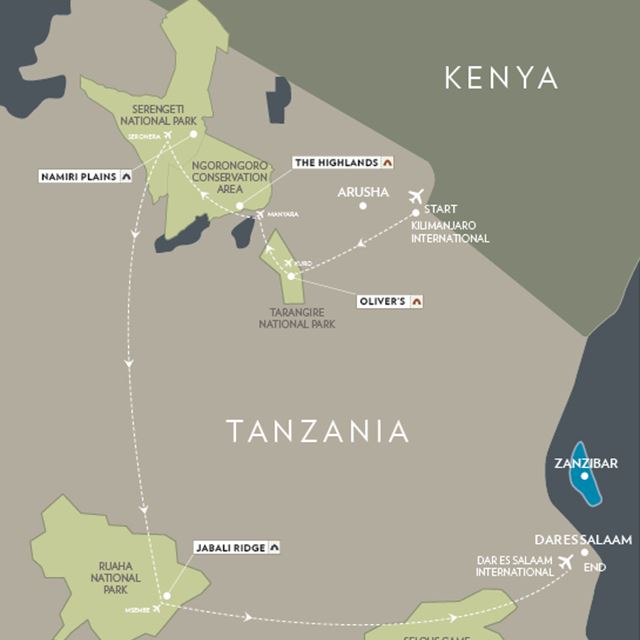 Tanzania North To South TZ