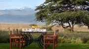 Breakfast Overlooking Mt. Kenya