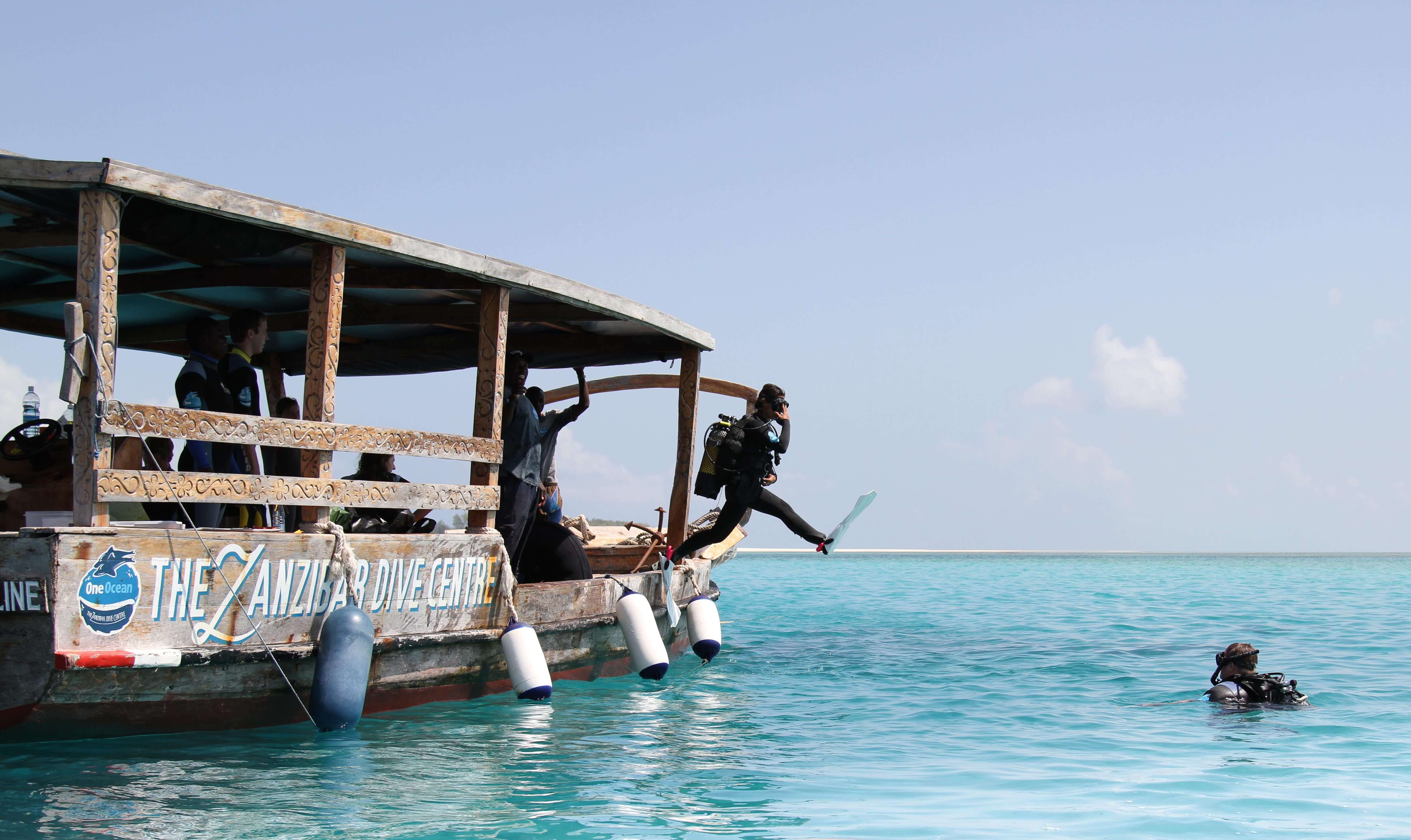 Scuba diving and snorkelling activities of Zanzibar at Matemwe Lodge