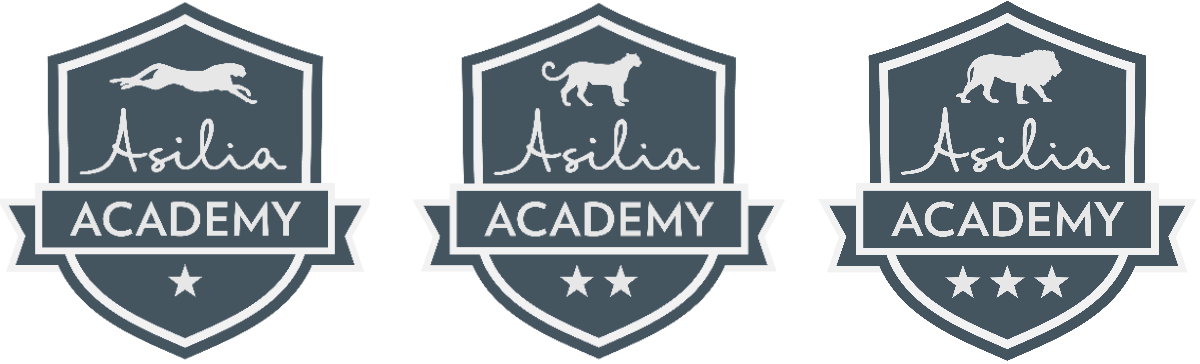 Asilia Academy Badges