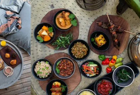 A taste of the appetizing fresh and flavoursome foods served at Jabali Ridge