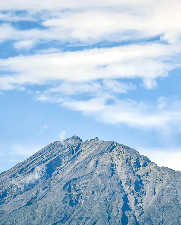 Arusha view of mountain