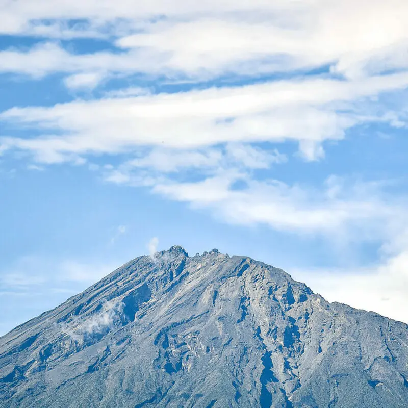 Arusha view of mountain