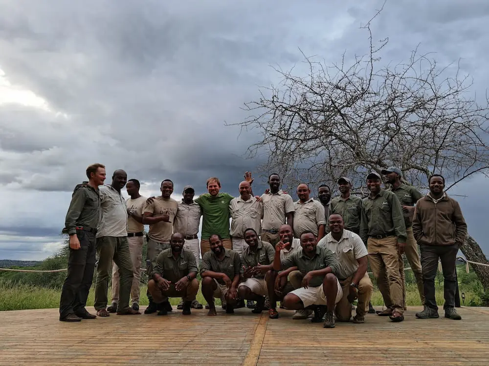Asilia Guide Group Photo