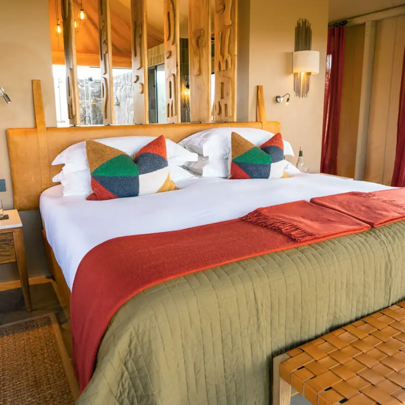 Guest bedroom, Naboisho Camp, mara naboisho conservnacy, kenya