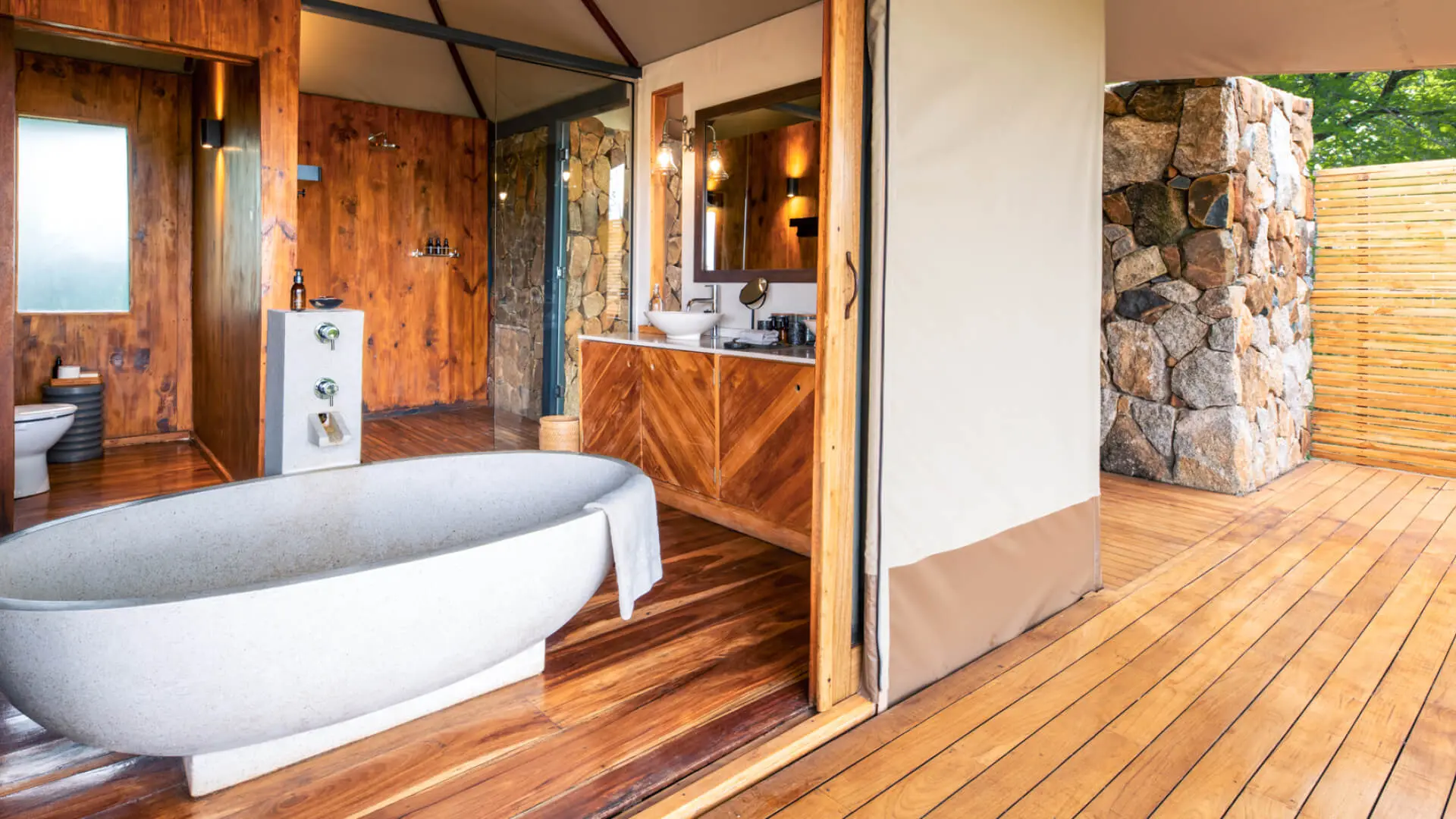 Sayari Camp, Northern Serengeti, Bathroom