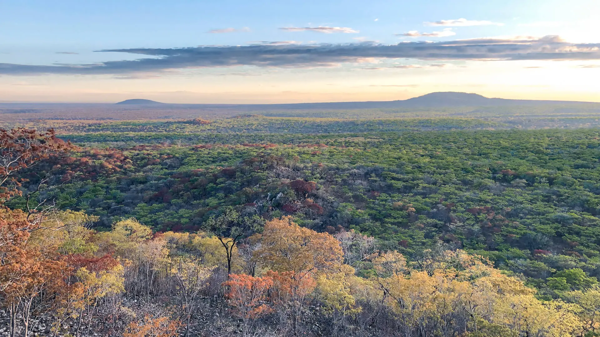 Landscape view of southern tanzania