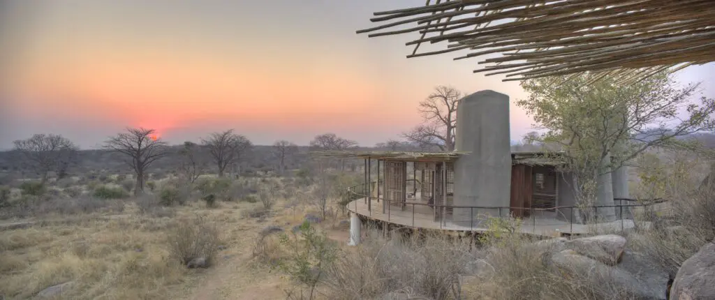 Jabali Ridge at sunset