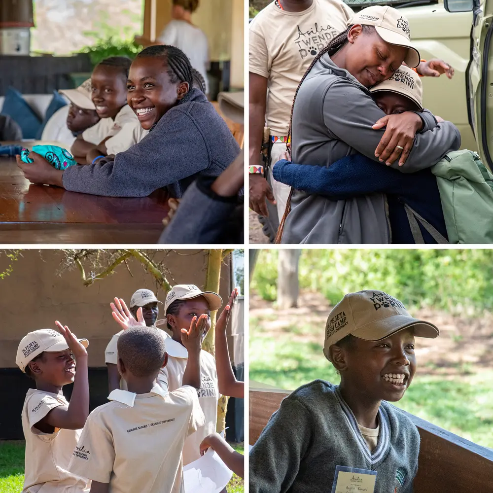Newsletter: introducing the retreats to Twende collage