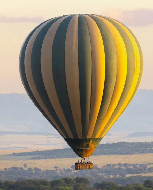 hot air balloon safari serengeti tanzania Asilia Africa