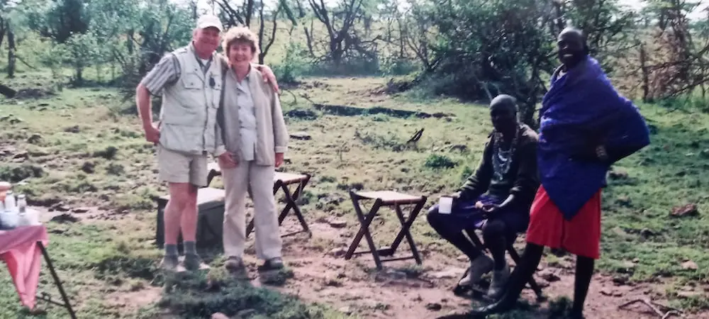 Naboisho breakfast in the bush 2011