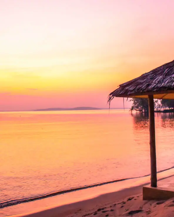 view over lake victoria from guest cottage on rubondo island, tanzania, asilia africa