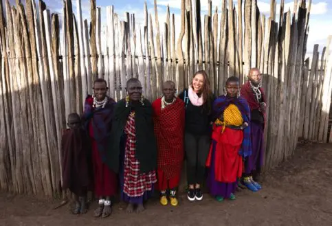Interacting with a local Maasai community neighbouring The Highlands, Ngorongoro Conservation Area.