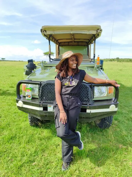 Grace, Asilia's Sustainability Coordinator in Kenya.