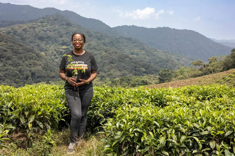 Tina, the founder of Change a Life Bwindi