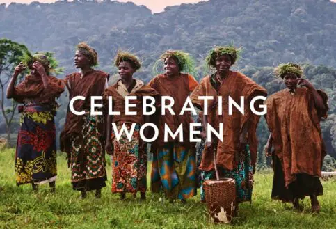 Women from the local community in Bwindi, Uganda.