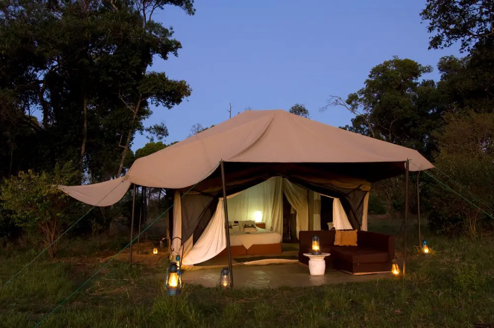 The original Sayari Mobile Camp, Serengeti National Park, Tanzania.