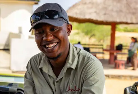 A smiling Asilia guide, Ruaha National Park, Tanzania.
