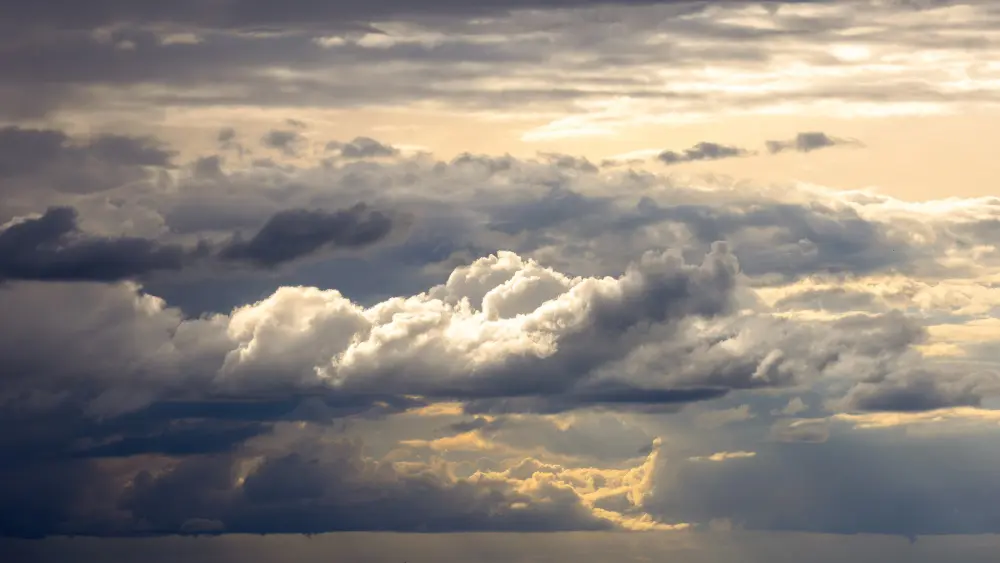 Changing weather, Serengeti National Park, Tanzania.