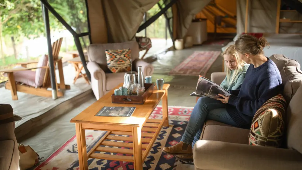 Family Tent, Ol Pejeta Bush Camp, Ol Pejeta Conservancy, Kenya.