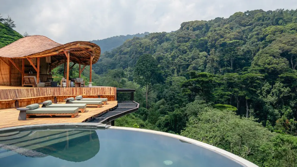 The swimming pool, Erebero Hills, Uganda