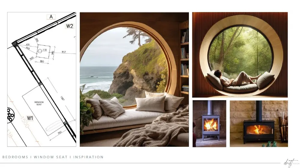 Drift Design Moodboard.
