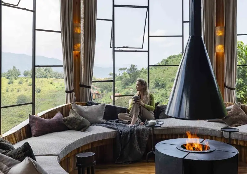 Erebero Lounge, Erebero Hills, Bwindi Impenetrable Forest, Uganda.