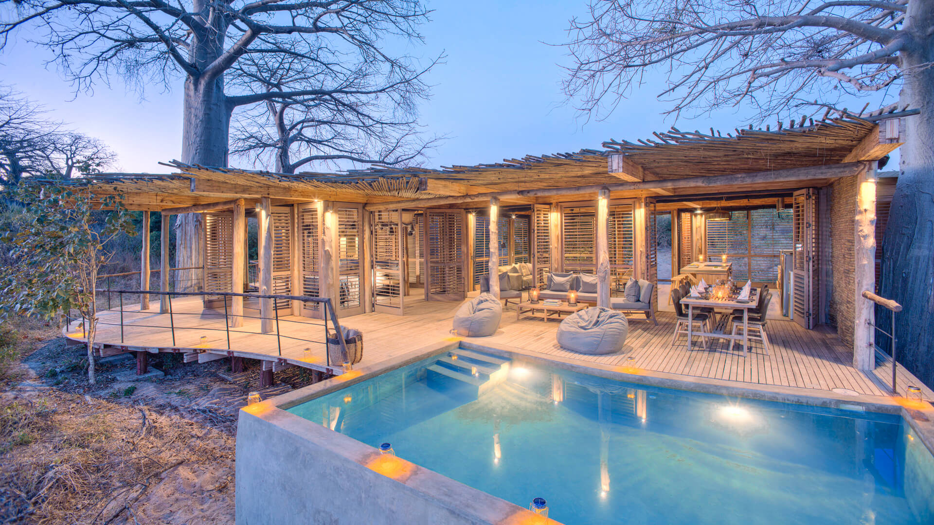 Luxury safari accommodation at Jabali Ridge, Tanzania