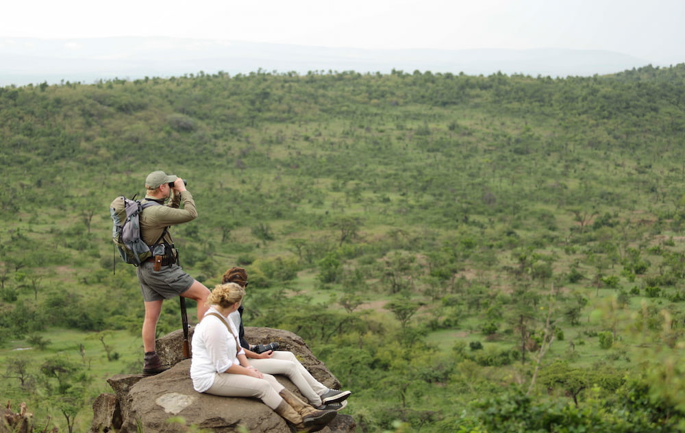 Walking Safaris in the Naboisho Conservancy