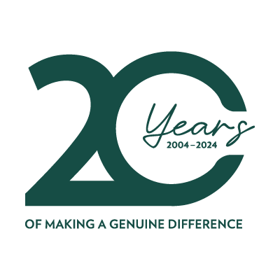 Asilia 20 years of making a genuine difference logo