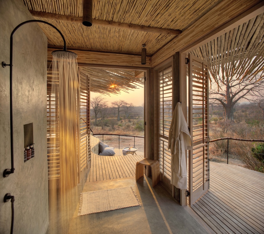 Shower Jabali Ridge Ruaha