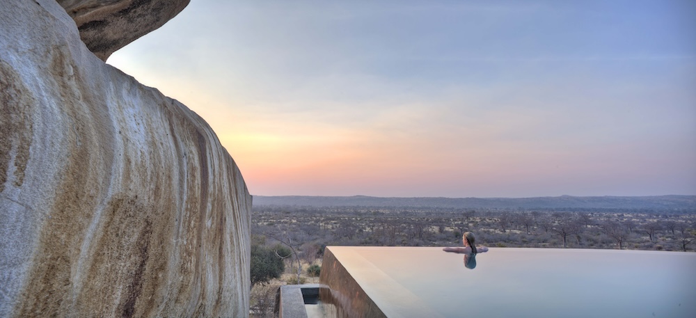 Infinity pool Jabali Ridge Ruaha