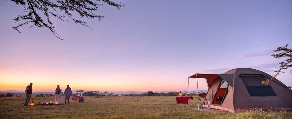 Fly camping Masai Mara