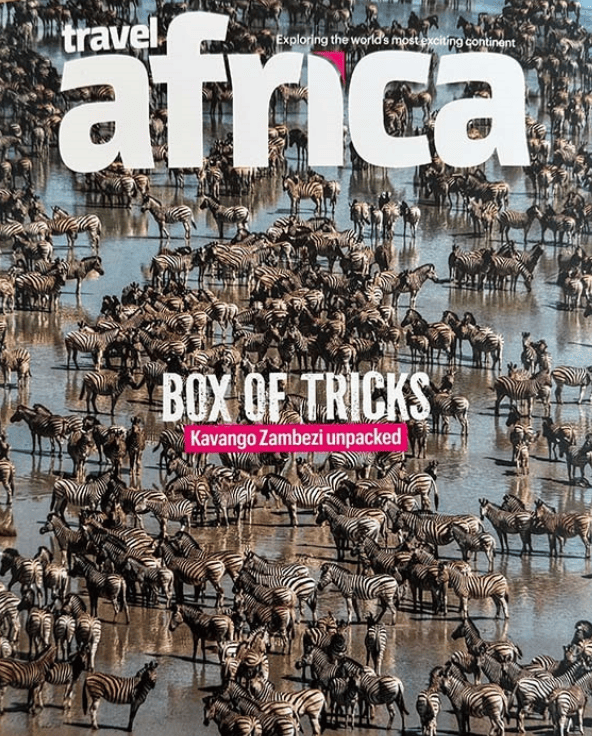 Travel Africa Front Cover, Feb to Apr 2025, Erebero Hills, Asilia Africa