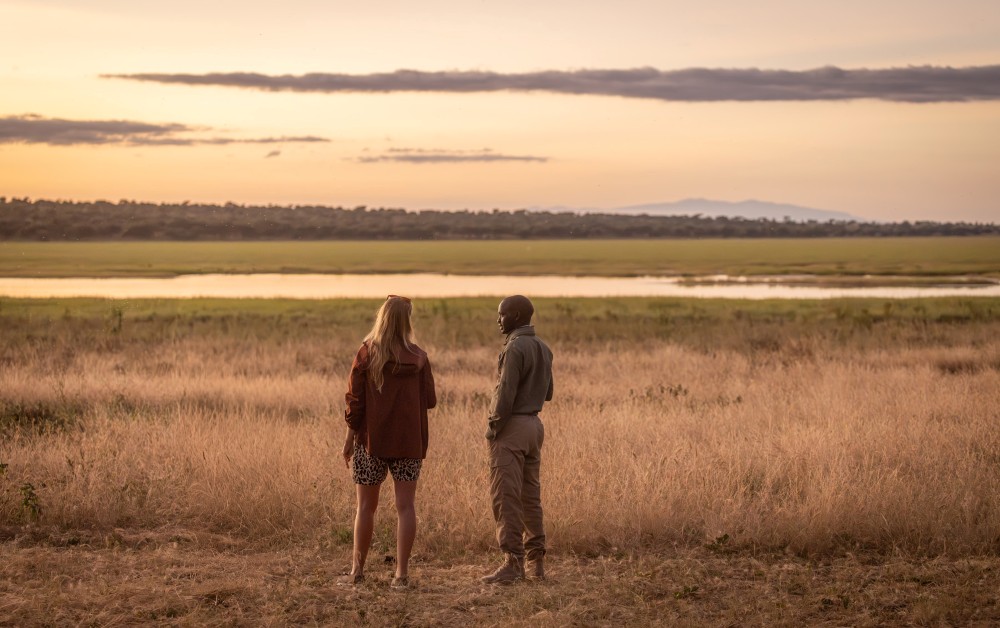 The Silale Swamp in Tarangire National Park, Tanzania.